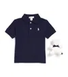 Polo Ralph Lauren Bear Box Baby Gift Set In Navy