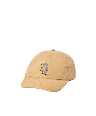 Polo Ralph Lauren Kids' Bear Cap Baseball In White