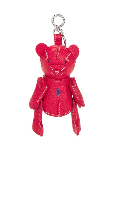 Polo Ralph Lauren Bear Charm In Red