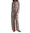 Polo Ralph Lauren Bear Cotton Long-sleeve Pajama Set In Bear Red In Gray