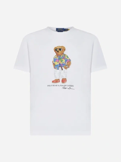 POLO RALPH LAUREN BEAR COTTON T-SHIRT