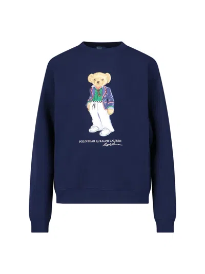 POLO RALPH LAUREN BEAR CREW NECK SWEATSHIRT