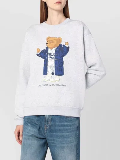 POLO RALPH LAUREN BEAR CREW NECK SWEATSHIRT