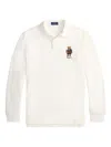 Polo Ralph Lauren Cotton Polo Bear Polo Shirt In White