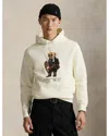 Polo Ralph Lauren Polo Bear Fleece Graphic Hoodie In White