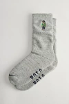 Polo Ralph Lauren Polo Bear Heathered Cotton-blend Socks In Grey