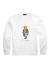 Polo Ralph Lauren White Polo Bear Graphic Sweatshirt