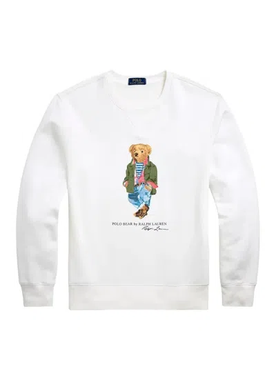 POLO RALPH LAUREN POLO RALPH LAUREN BEAR MOTIF SWEATSHIRT