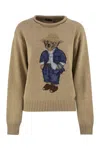 Polo Ralph Lauren Bear Polo Shirt With Rolled Collar