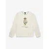Polo Ralph Lauren F25 Nevis Bear Bear-print Crewneck Cotton-blend Sweatshirt 6-14 Years