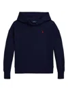 Polo Ralph Lauren Bear-print Hoodie In Blue