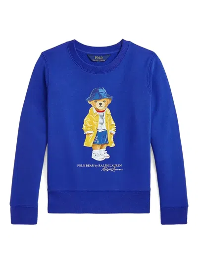 POLO RALPH LAUREN BEAR-PRINT SWEATSHIRT