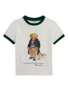 Polo Ralph Lauren Bear-print T-shirt In White