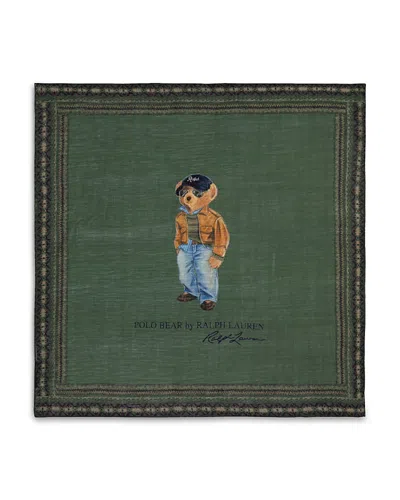 Polo Ralph Lauren Beardana Wool Bandana In Multi
