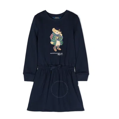 Polo Ralph Lauren Bearfleecedr Dresses In Blue
