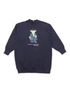 Polo Ralph Lauren Cotton-blend Dress In Blue