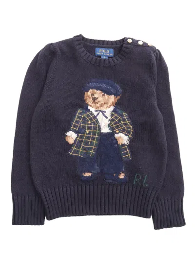 POLO RALPH LAUREN BEARSWEATER-SWEATER-PULLOVER