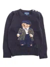 Polo Ralph Lauren Bearsweater-sweater-pullover In Blue
