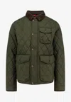 Polo Ralph Lauren Beaton Quilted Jacket Olive Green In Green