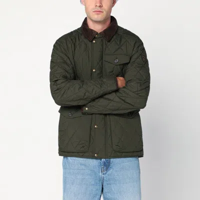 POLO RALPH LAUREN BEATON QUILTED JACKET OLIVE GREEN