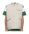Polo Ralph Lauren Beaton Quilted Utility Vest In White