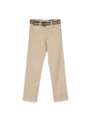 Polo Ralph Lauren Bedford Cotton Straight Pants In Beige