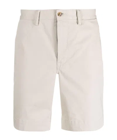 Polo Ralph Lauren Bedford Polo Pony-embroidered Shorts In White