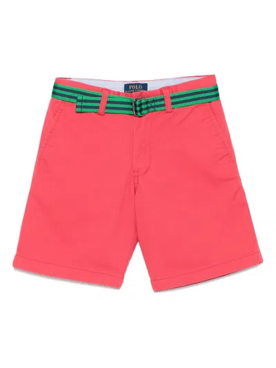 Polo Ralph Lauren Kids' Bedford Shorts In Red