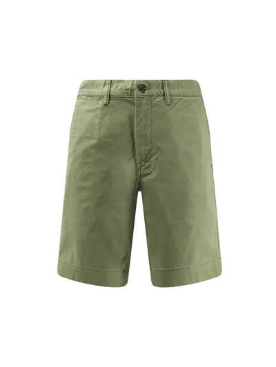 Polo Ralph Lauren Bedford Stretch Cotton Bermuda Shorts In Green