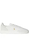 Polo Ralph Lauren Bedford Suede Low-top Sneakers In White