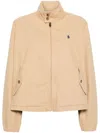 Polo Ralph Lauren Polo Pony Cotton Jacket In Neutrals