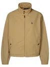 Polo Ralph Lauren Polo Pony Cotton Jacket In Neutrals