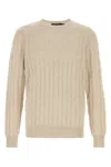 Polo Ralph Lauren Ls Cable Cn-long Sleeve-pullover In Beige