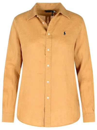 Polo Ralph Lauren Beige Linen Shirt