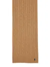 Polo Ralph Lauren Beige Scarf In Brown