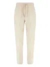 Polo Ralph Lauren Beige Trousers With Elastic Waistband In Neutral