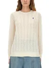 Polo Ralph Lauren Beige Wool Cashmere Sweater In Neutral
