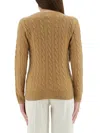 Polo Ralph Lauren Beige Wool Cashmere Sweaters