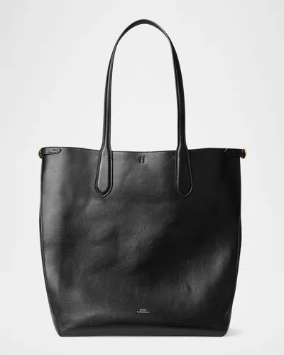 Polo Ralph Lauren Bellport Leather North-south Tote Bag