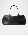 Polo Ralph Lauren Bellport Medium Smooth Leather Satchel Bag