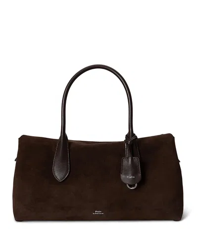 Polo Ralph Lauren Bellport Suede Satchel
