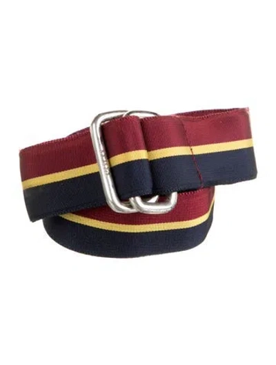 Pre-owned Polo Ralph Lauren Belt In Blue