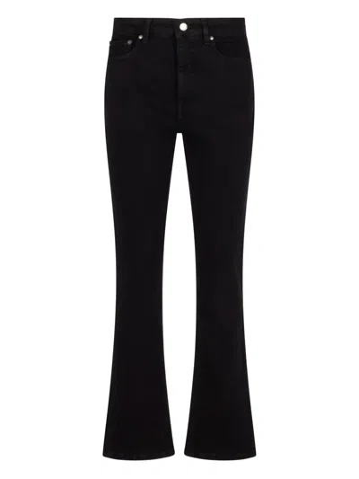 POLO RALPH LAUREN BELT-LOOPS FLARED TROUSERS