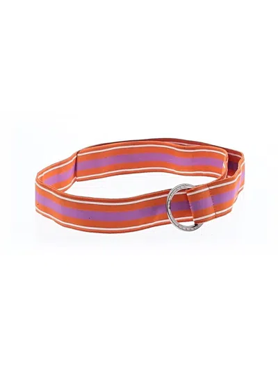 Pre-owned Polo Ralph Lauren Belt In Orange