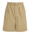 POLO RALPH LAUREN BELTED CARGO SHORTS