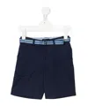 Polo Ralph Lauren Belted Chino Shorts In Black