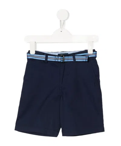Polo Ralph Lauren Kids' Belted Chino Shorts In Black