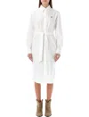 Polo Ralph Lauren Belted Cotton Oxford Shirtdress