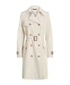 Polo Ralph Lauren Db Blt Rn38 Lined Coat In White