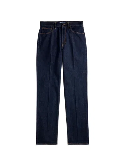 Polo Ralph Lauren Belt-loops Jeans In Blue